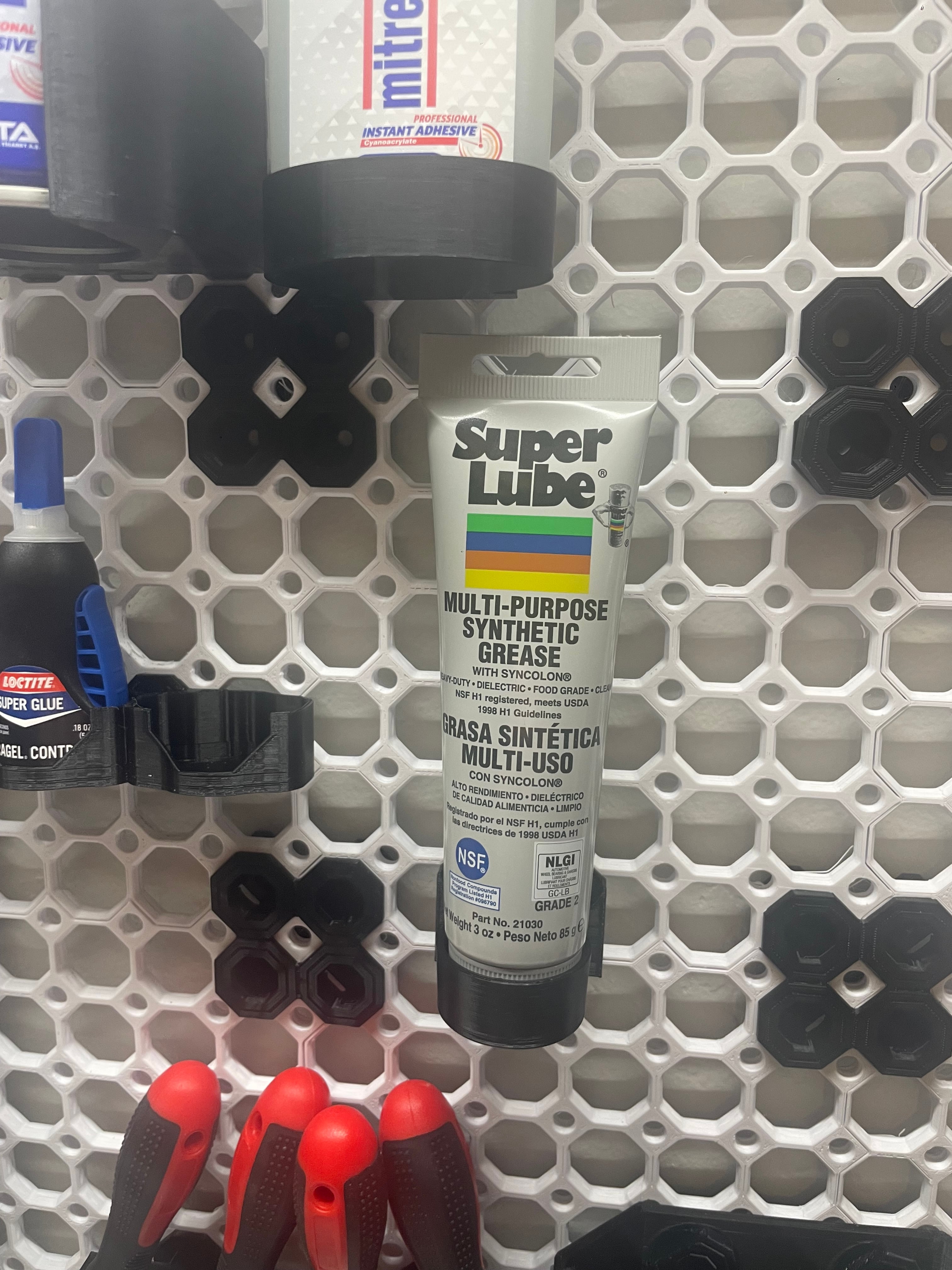 Multiboard Grease Bottle Holder 3d model
