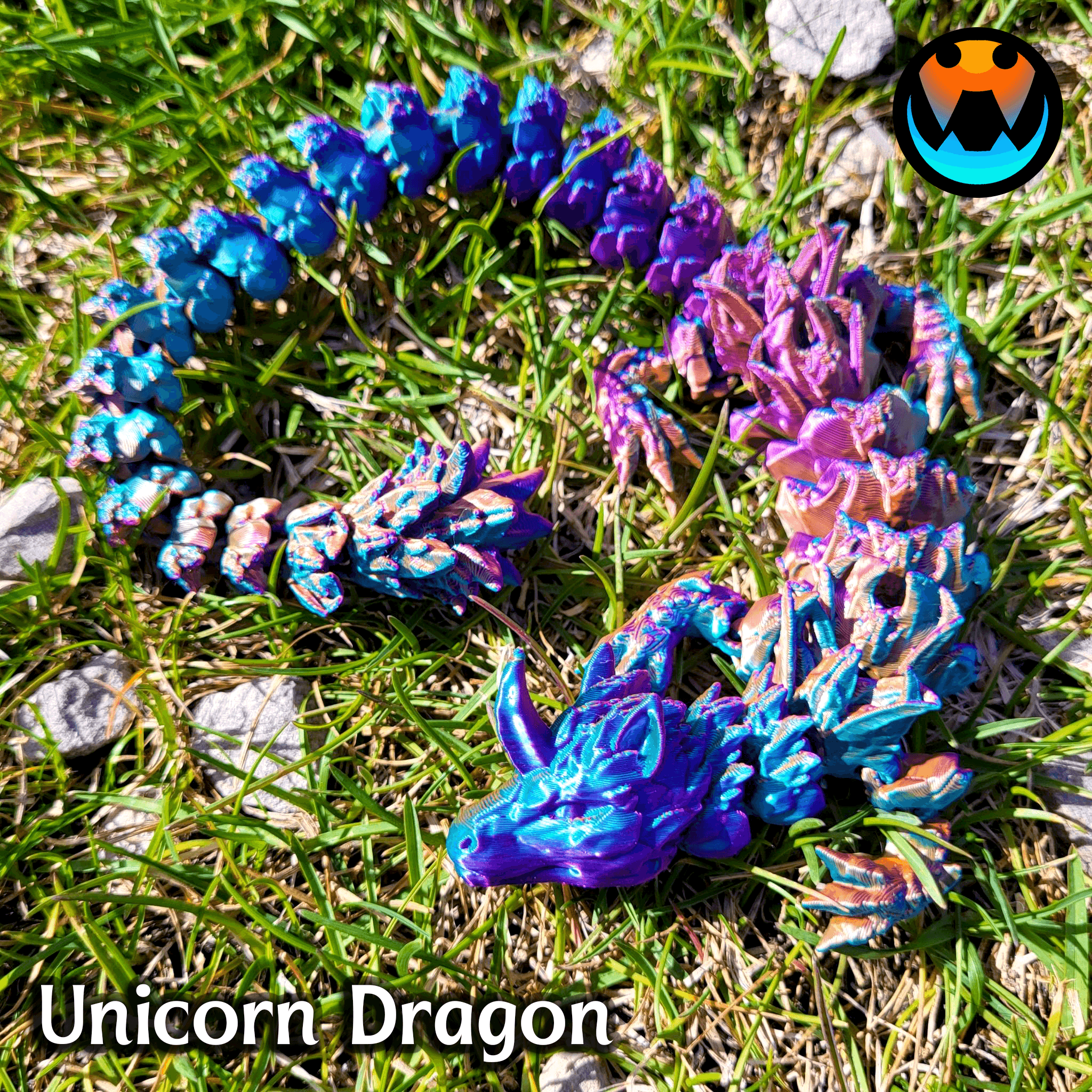 Unicorn Dragon 3d model