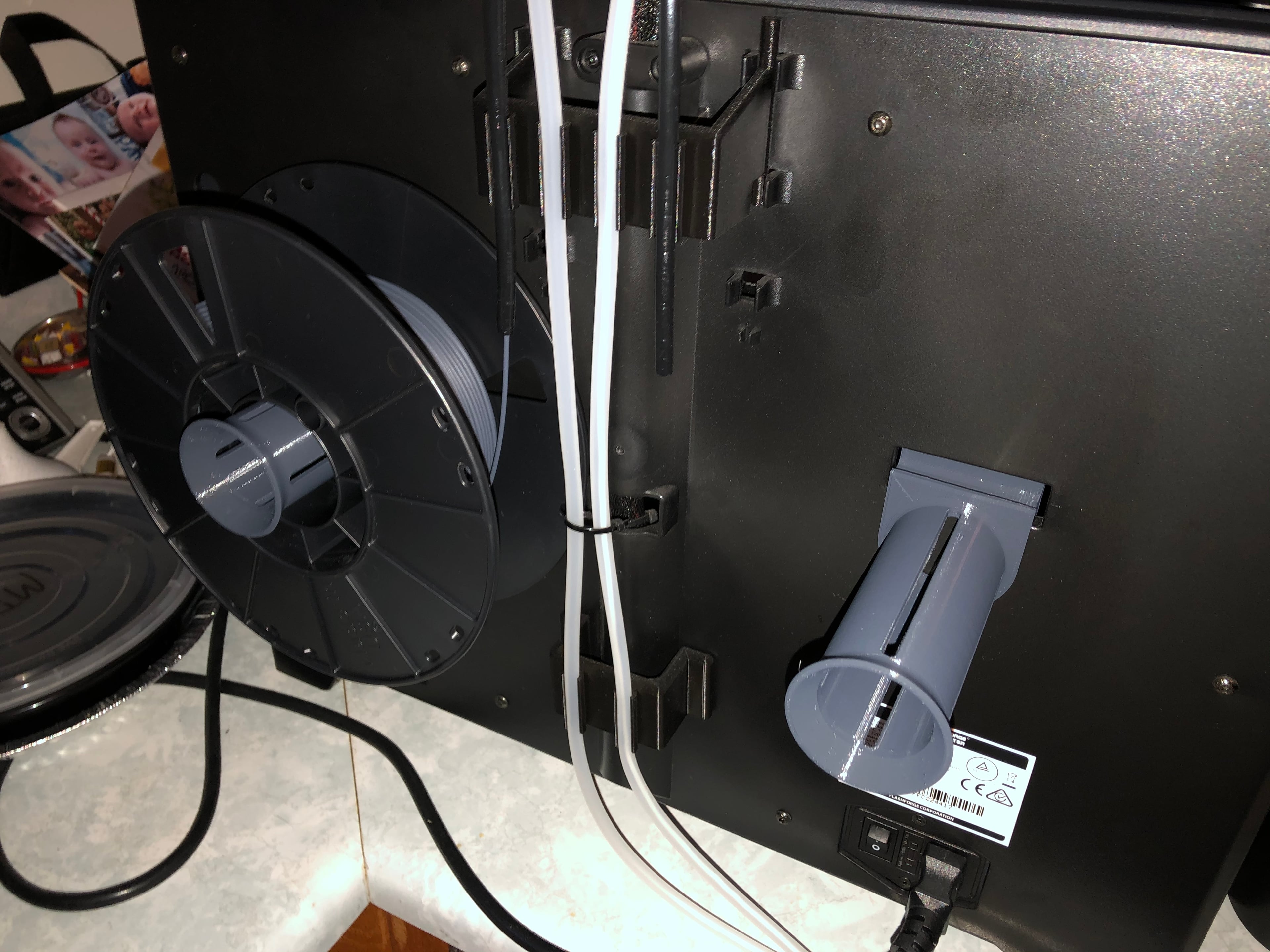 Spool Holder for Creator Pro 3d model