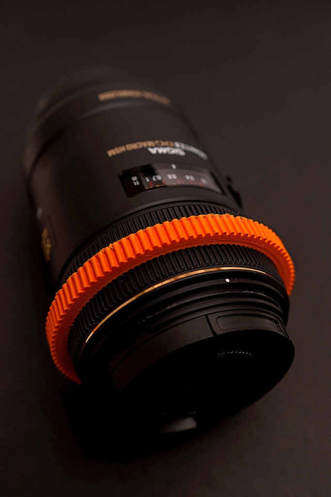 Dslr Lens Focus Ring 3d model