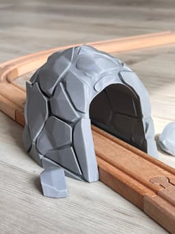 Tunnel for Wooden Track Train 3d model