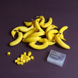 Banana fridge magnets 3d model