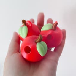 Apple Keychain 3d model