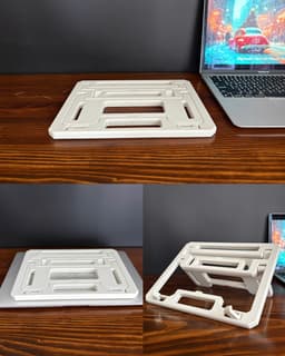 Laptop - Tablet Foldable Stand 3d model