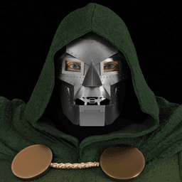 Comic Dr Doom Mask 3D Printer STL File 3d model