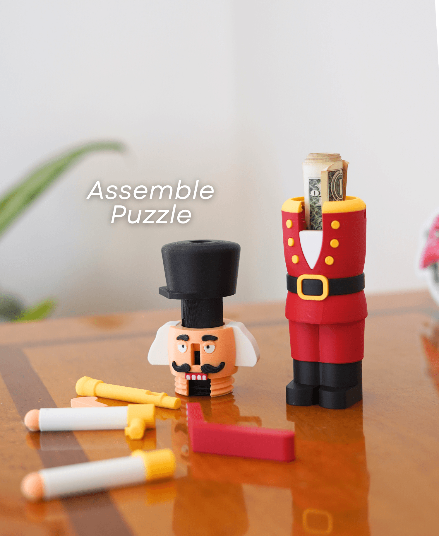 Nutcracker Puzzle Box 3d model