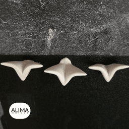 Paper Plane - Fridge Magnet - 6 Versions 3d model