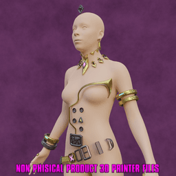 Moxxi Cosplay Accessories Borderlands 4 3d model