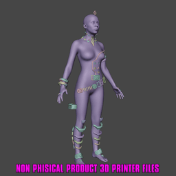 Moxxi Cosplay Accessories Borderlands 4 3d model