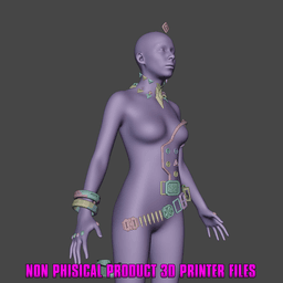 Moxxi Cosplay Accessories Borderlands 4 3d model