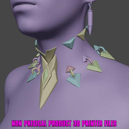 Moxxi Cosplay Accessories Borderlands 4 3d model