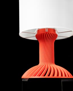 Ridged Table Lamp by MODERN MACHINE 3d model
