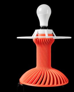 Ridged Table Lamp by MODERN MACHINE 3d model