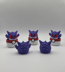 Gengar Poké Clicker 3d model