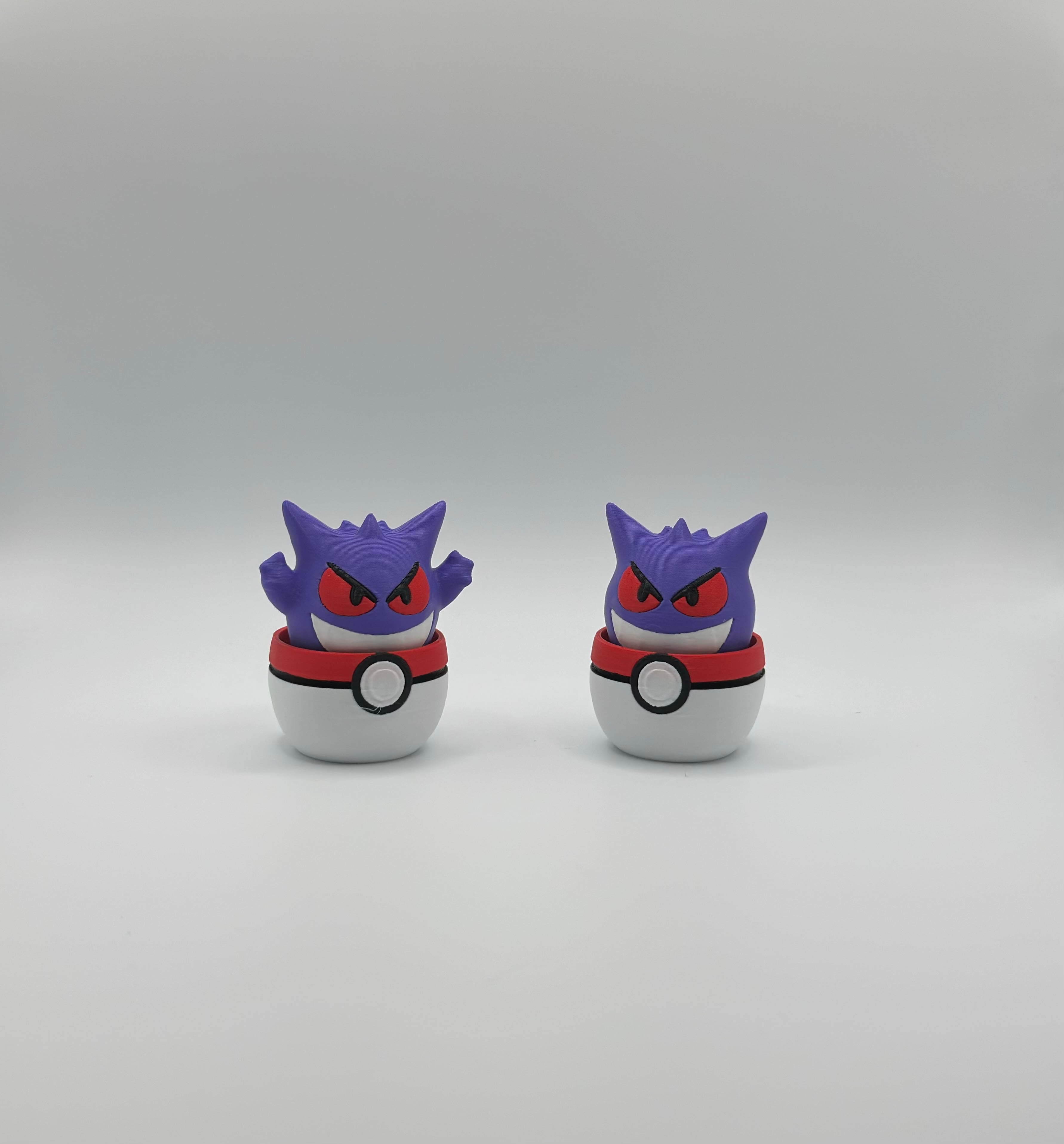 Gengar Poké Clicker 3d model