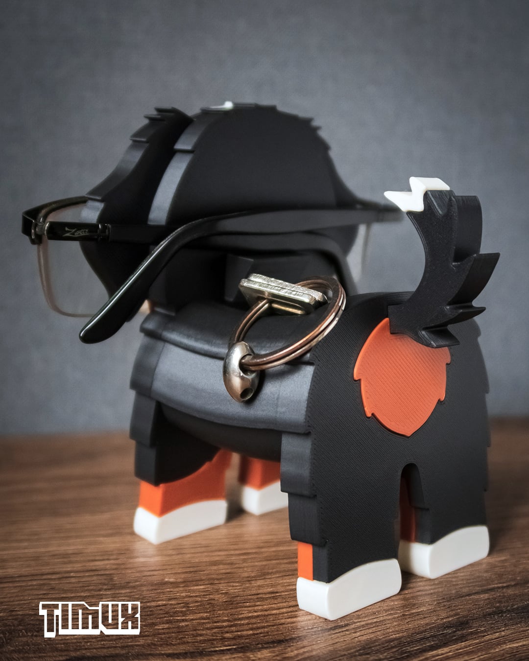 BERNESE MOUNTAIN GLASSES HOLDER 3d model