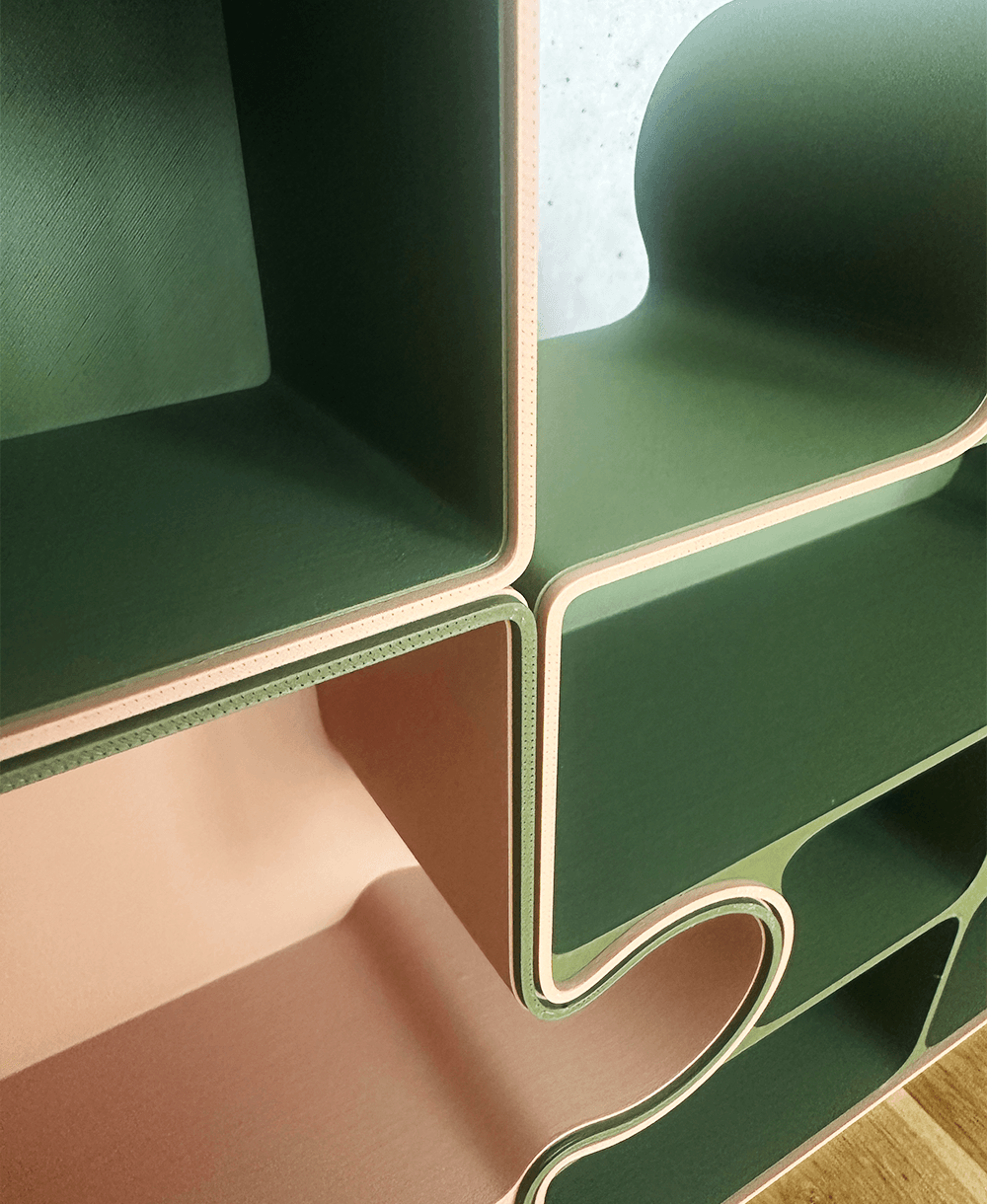 Puzzle Trinket shelf 3d model