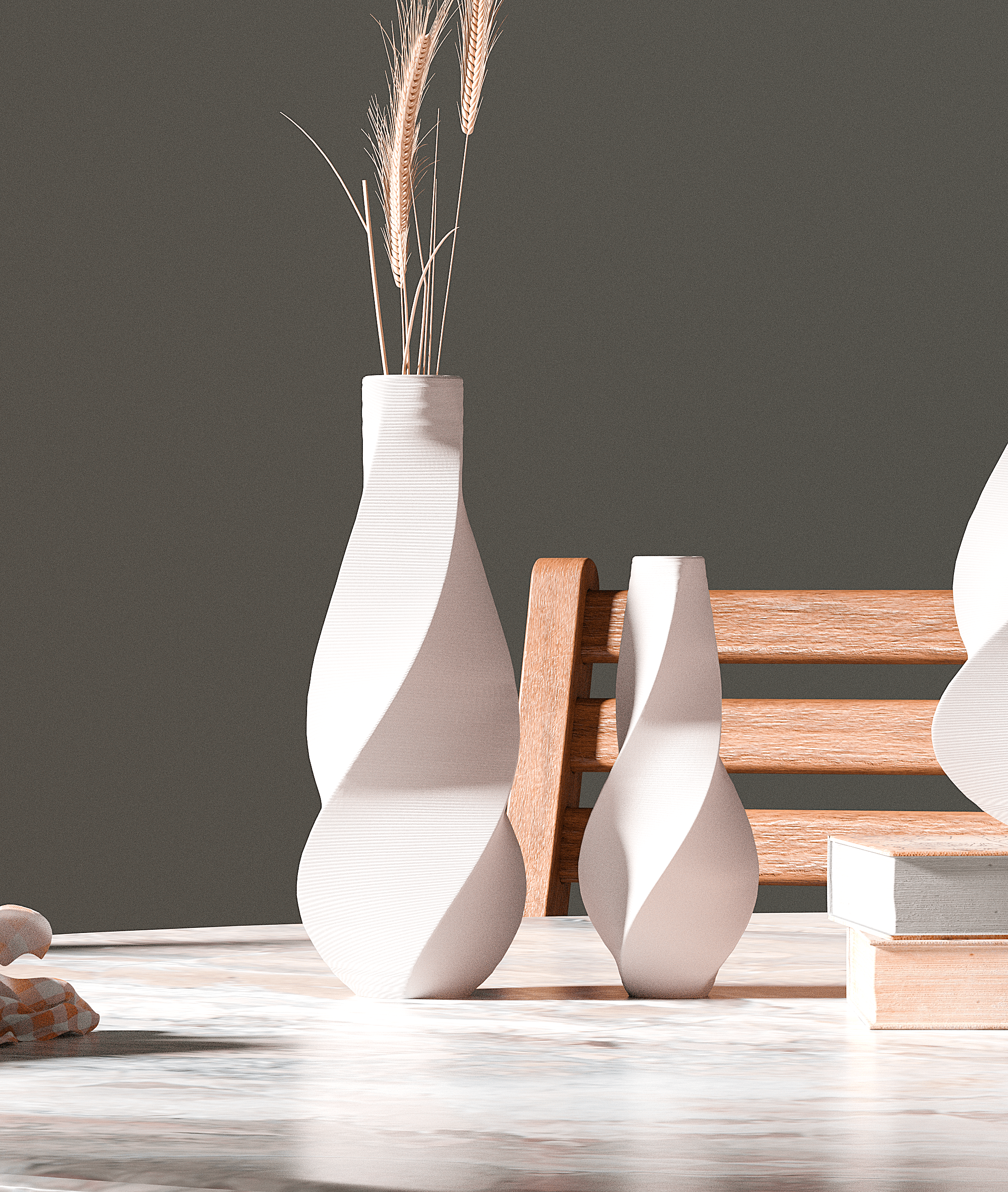 Twisted_Vases_Fat.stl 3d model