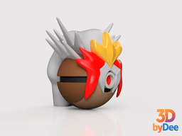 Entei Pokeball 3d model