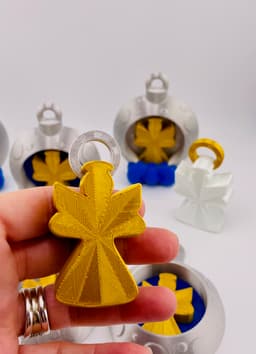 Angel Ornament Set 3d model