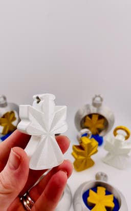 Angel Ornament Set 3d model