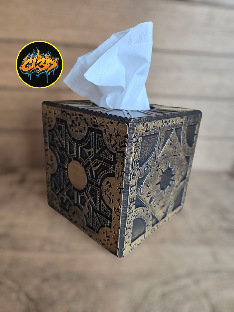 Lament - Hellraiser Tissue Box Cover 3d model