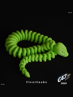 Flexi Snake 3d model