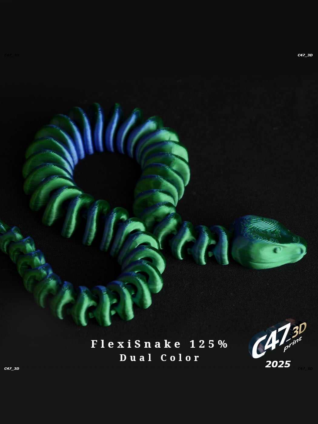 Flexi Snake 3d model