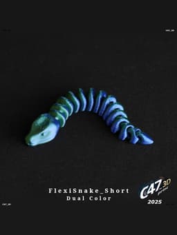 Flexi Snake 3d model