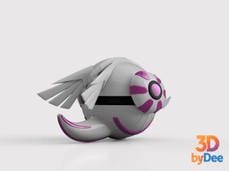 Palkia Poke Ball 3d model