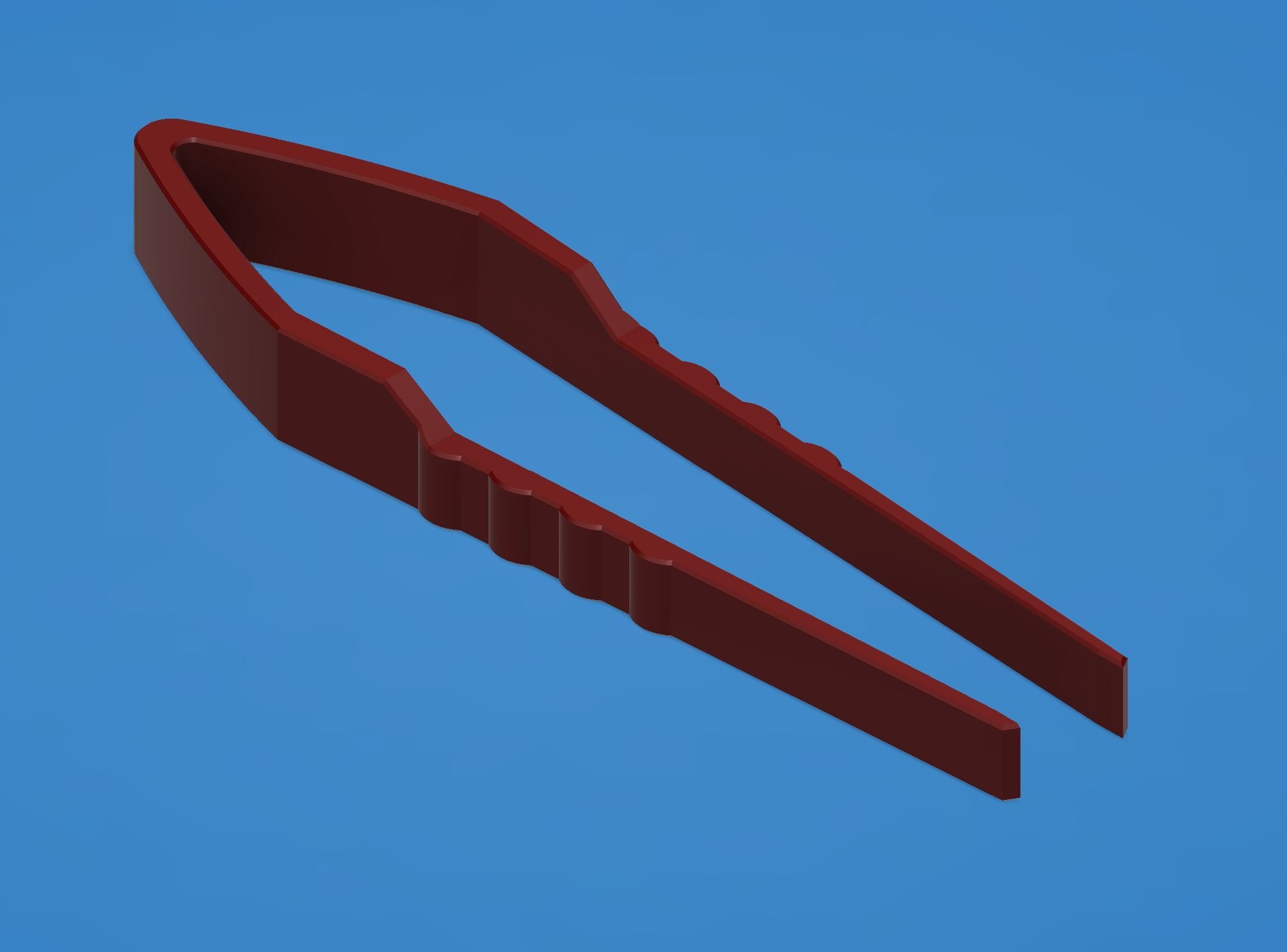 Tweezers (2 types) 3d model