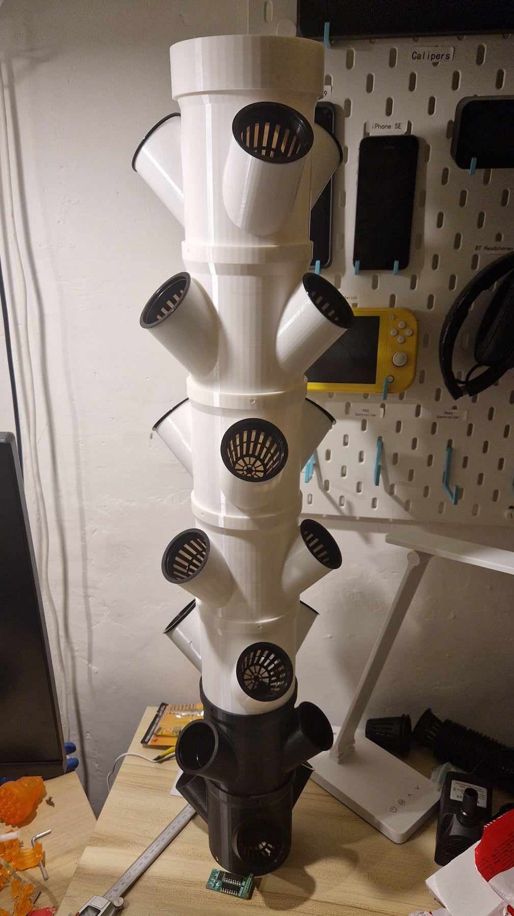Hydroponics Modular Tower 3d model