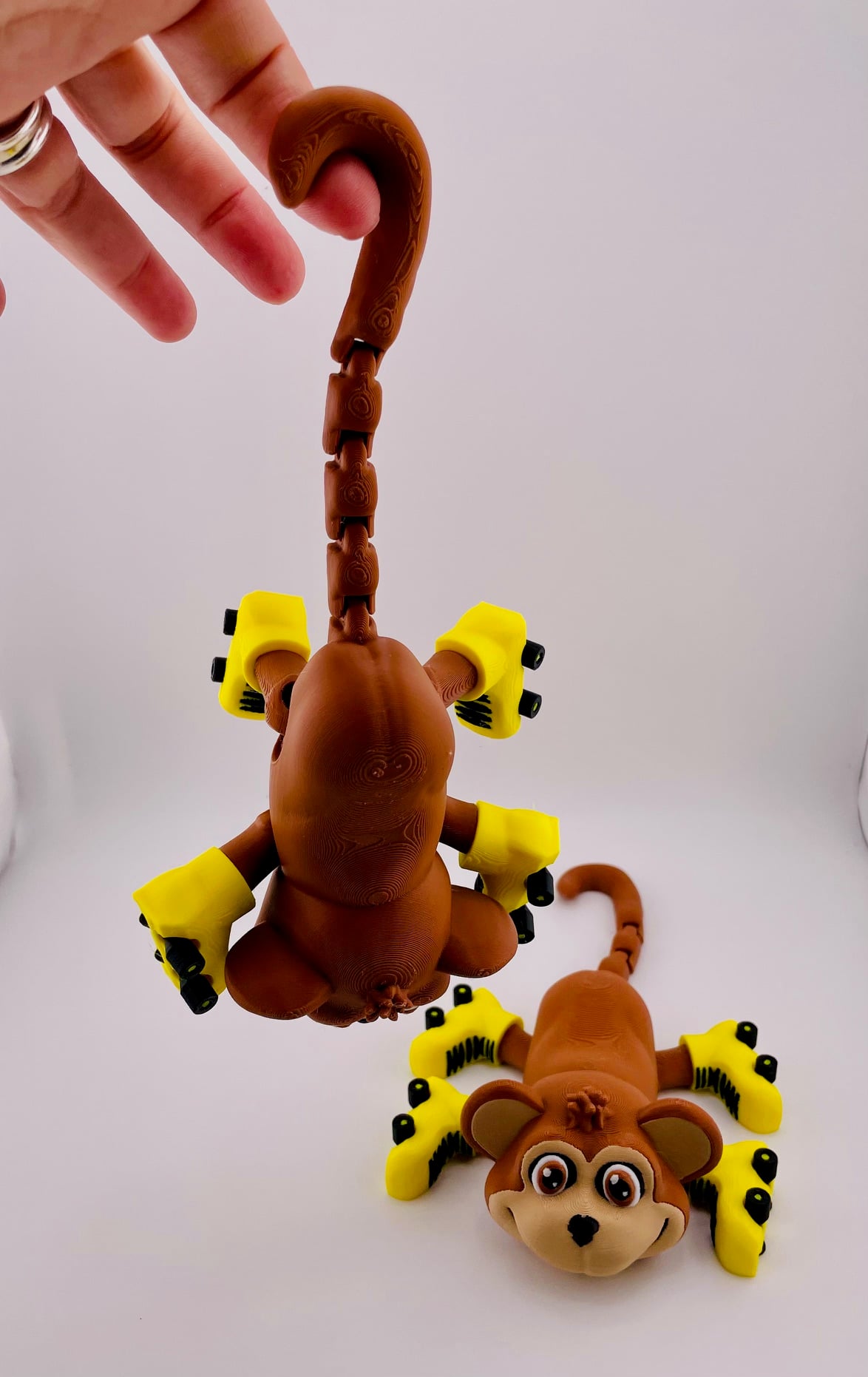 Monkey Roller Skate Flexi 3d model
