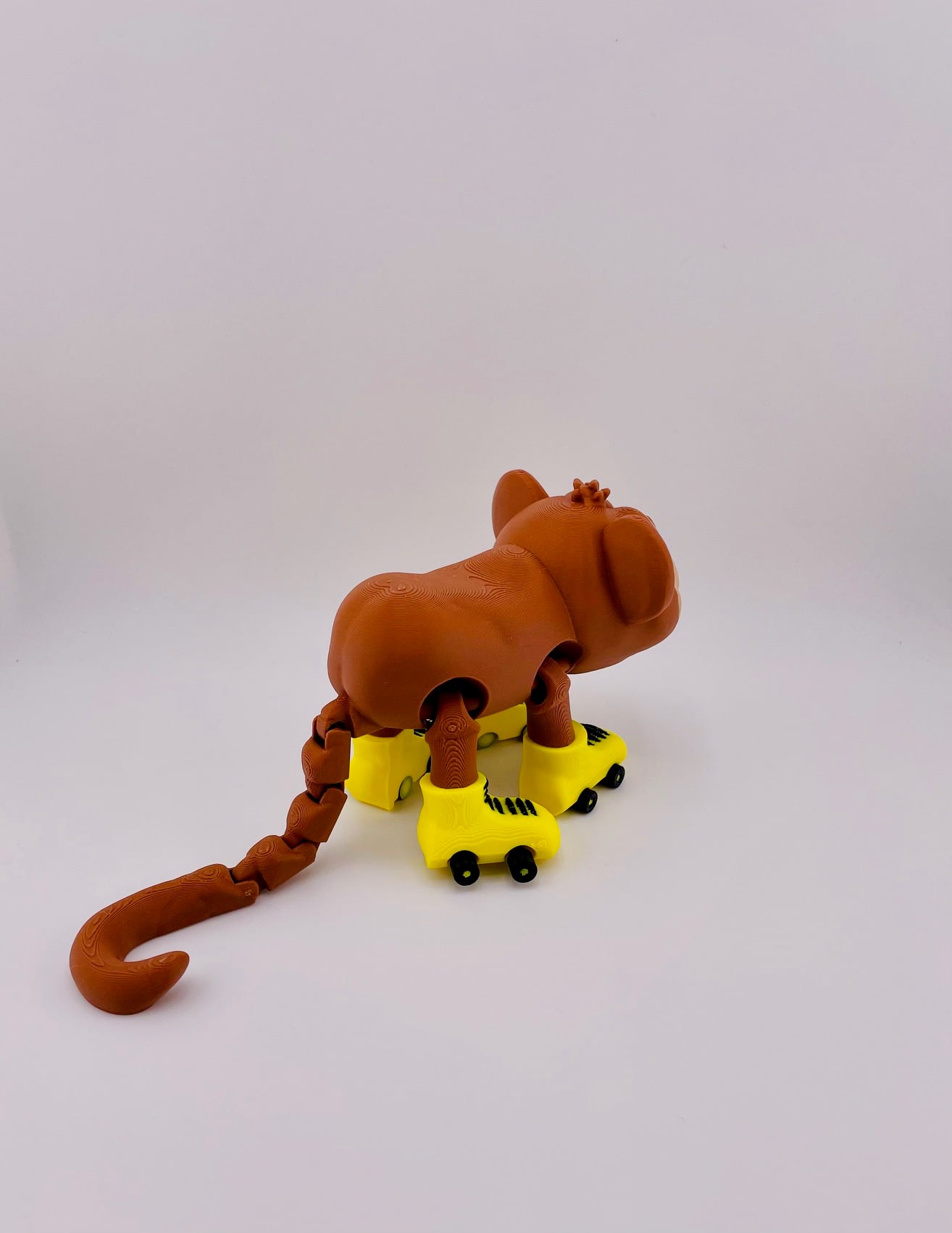 Monkey Roller Skate Flexi 3d model