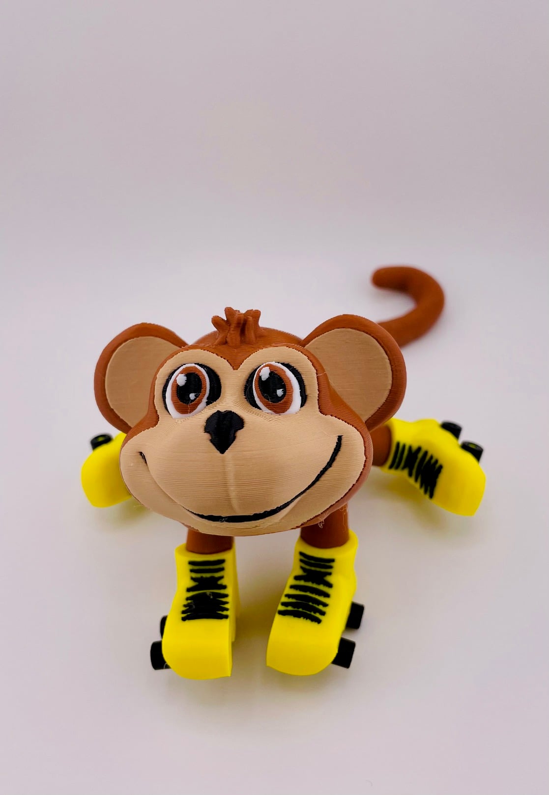Monkey Roller Skate Flexi 3d model