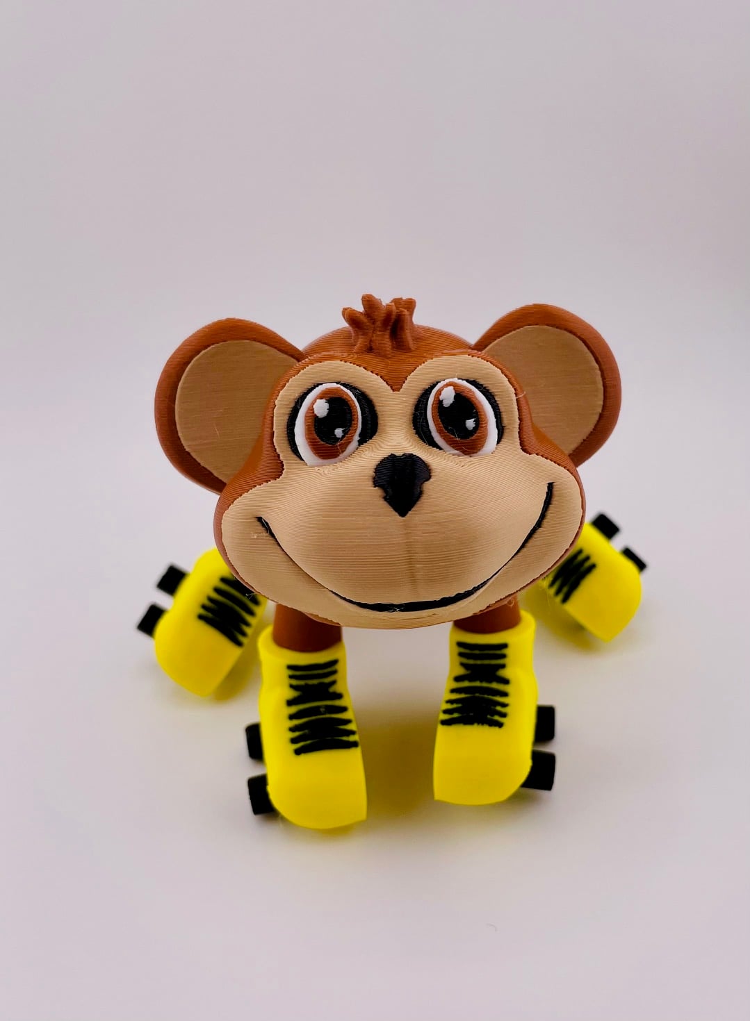 Monkey Roller Skate Flexi 3d model