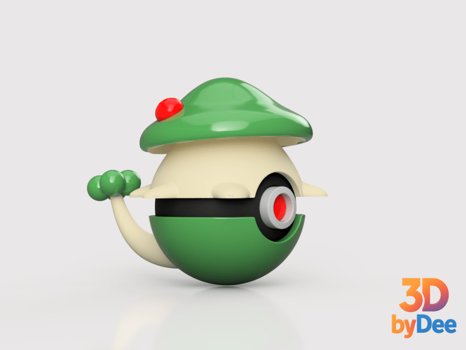Breloom Poke Ball 3d model