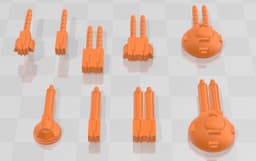 MG Set 1 3d model