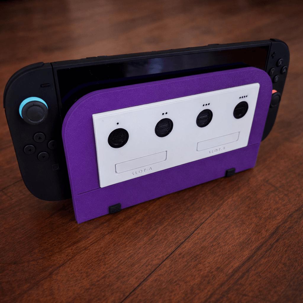 Gamecube Switch 2 Dock Cover 3d model