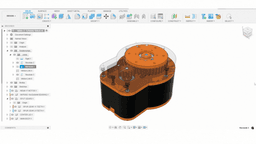 ROTATING TABLE WITH NEMA 17 3d model