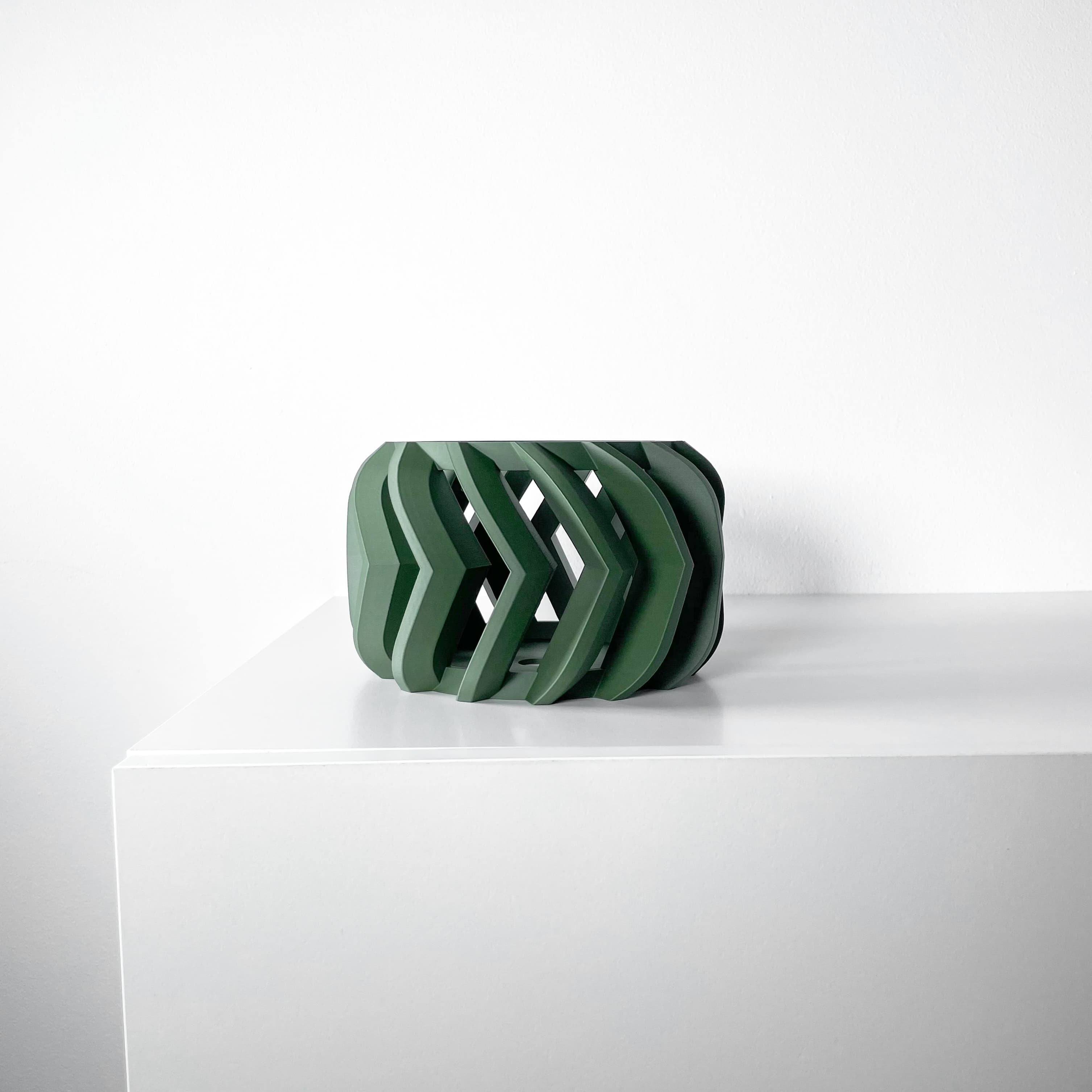 The Garni Orchid Planter Pot with Drainage Tray | Modern and Unique Home Decor 3d model