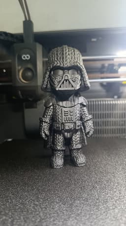 Knitty Darth Vader 3d model