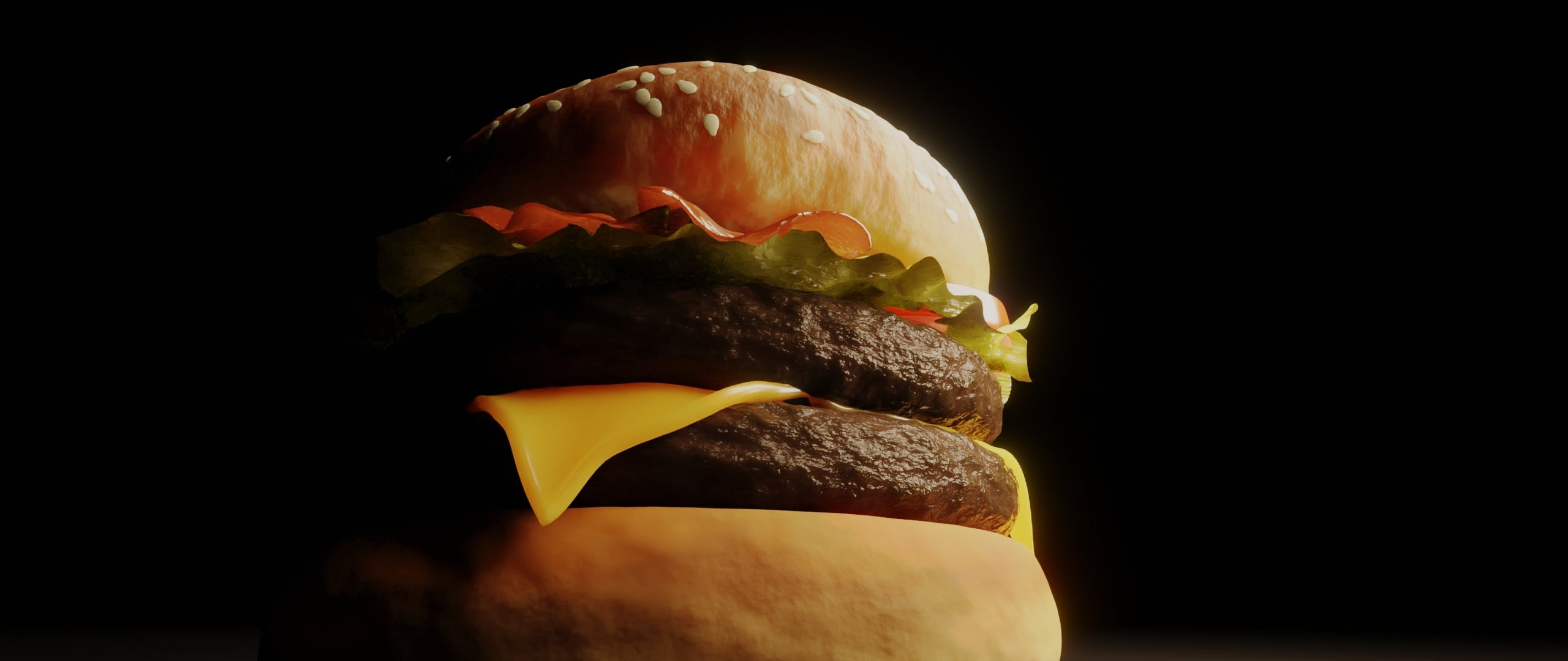 Hamburger 3d model
