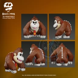 Boney Ape 3D Printer STL file 3d model