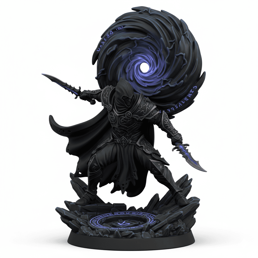 Shadow Rogue Portal Emergence High Quality STL 3d model