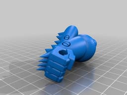 smooth blade robot. 3d model