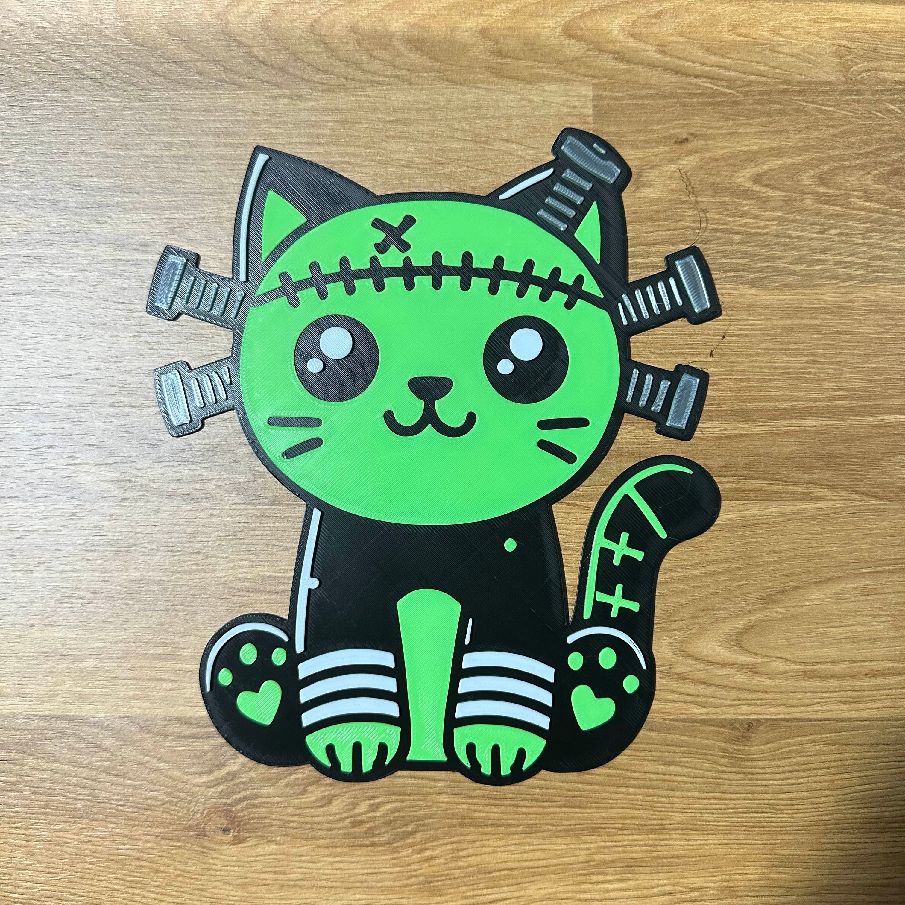 Franken Kitty 3d model