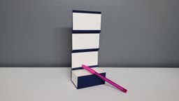 Versatile Productivity Tool | Desktop Backlog and/or Modular Task Board 3d model