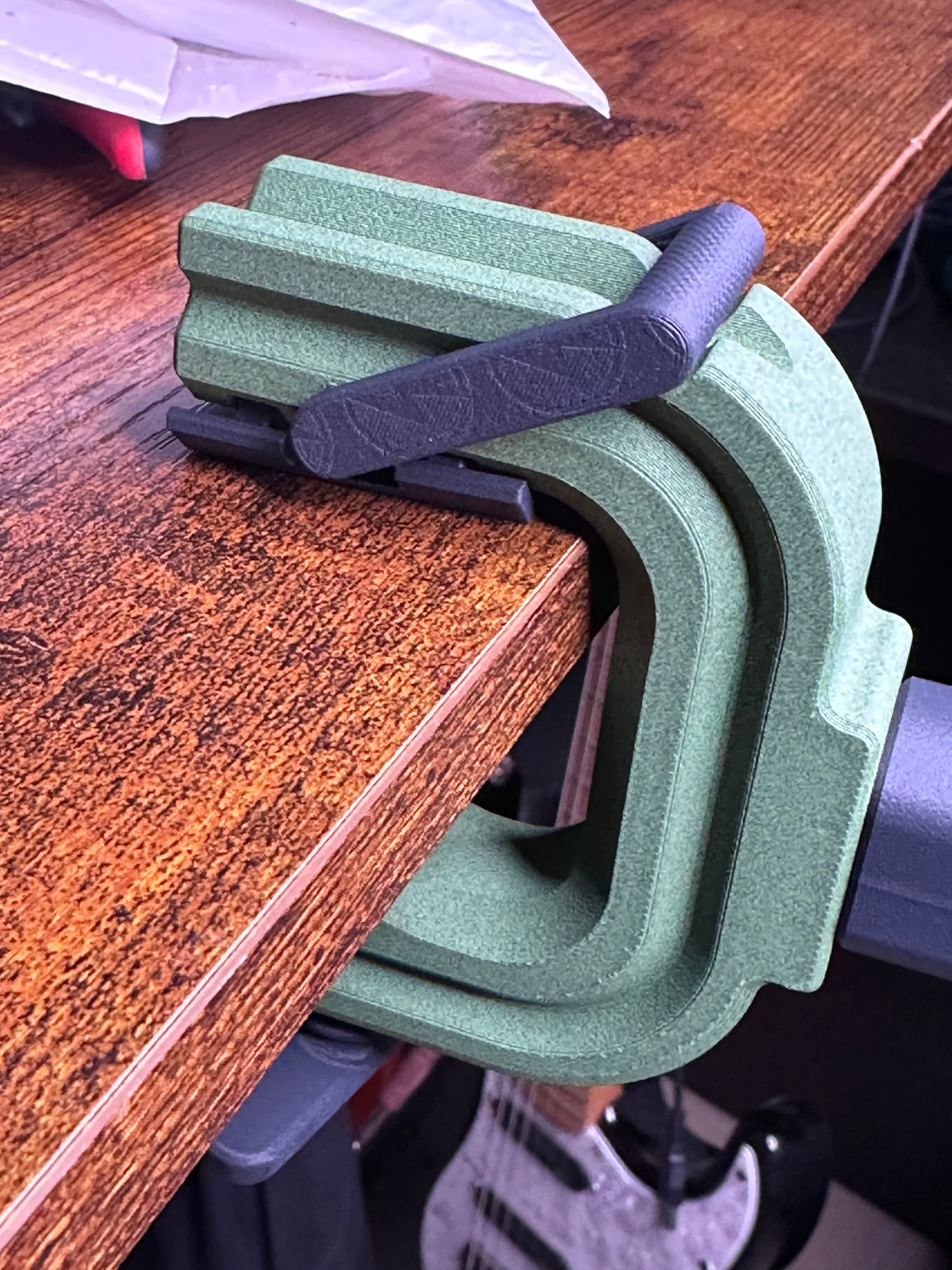DESK CLAMP - SPOOL HOLDER - MODULAR SYSTEM 3d model