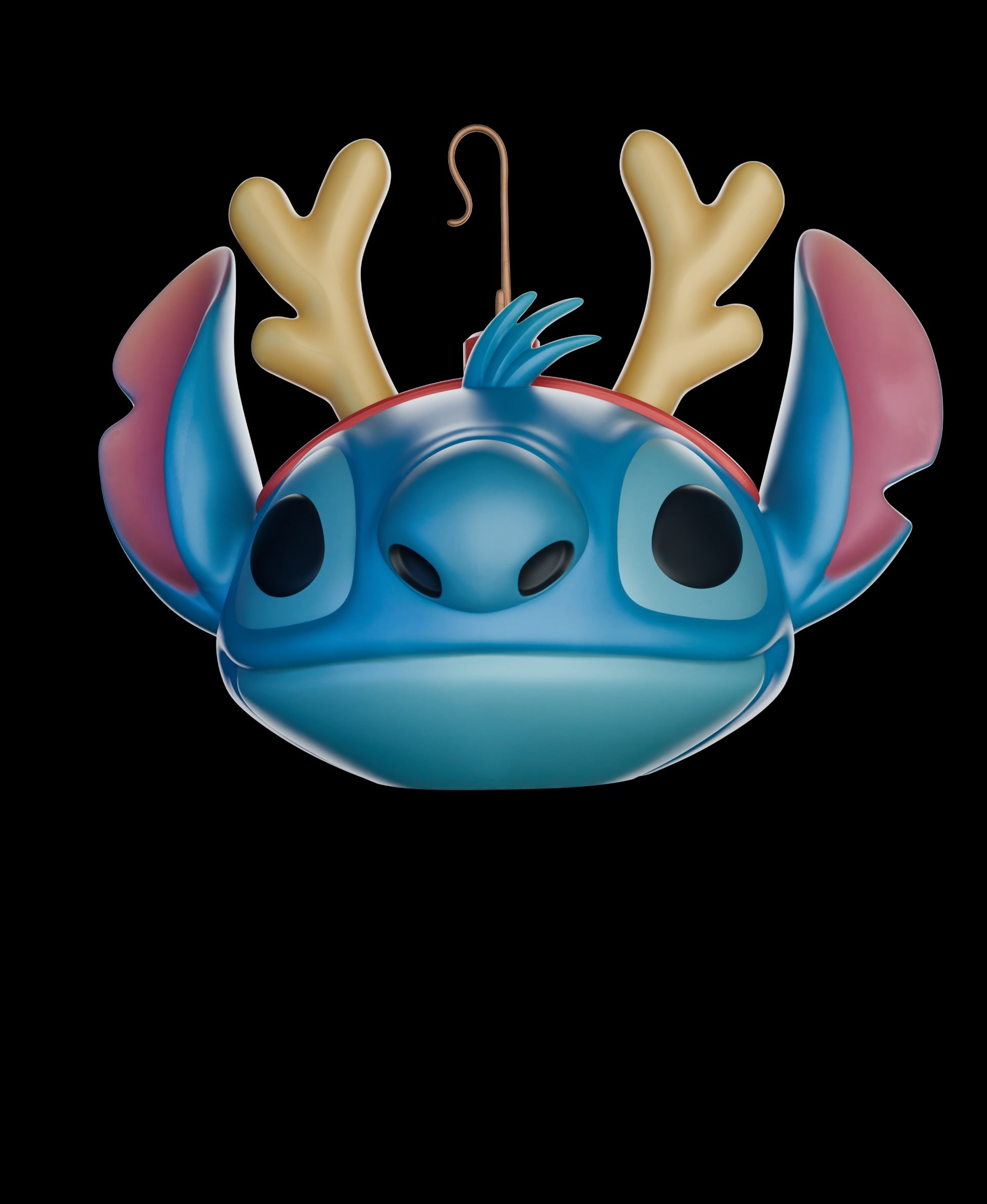 Stitch Ornament 3d model